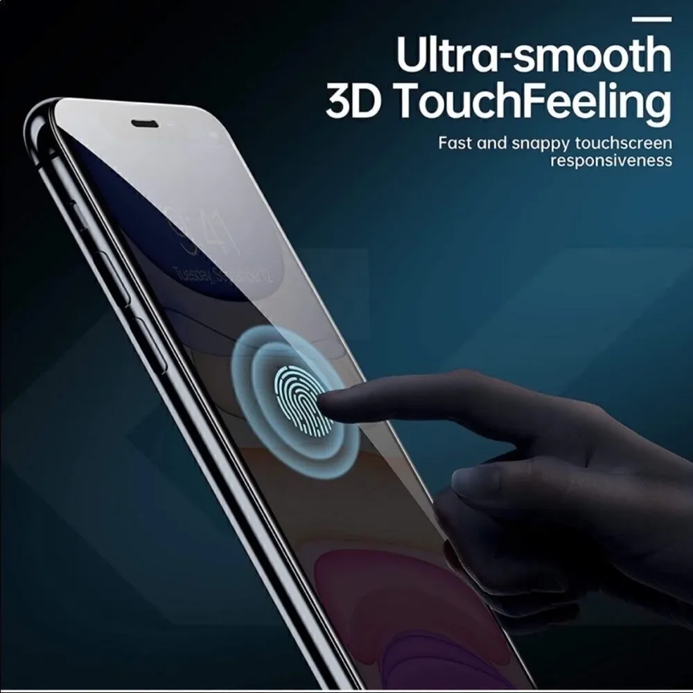 Bundle Casekoo Screen Protector iPhone 12 or 12 Pro Full Coverage Tempered Glass